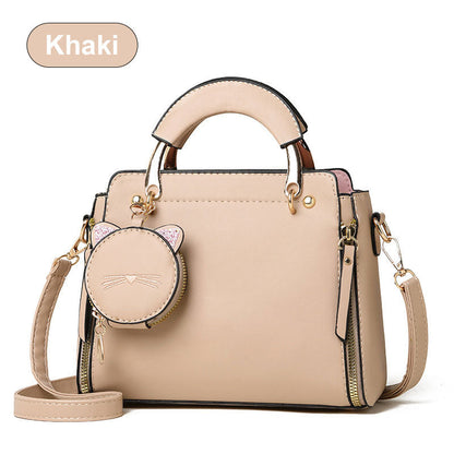 Skanto Skanto | Versatile Women's Bag with Cute Kitten Organizer