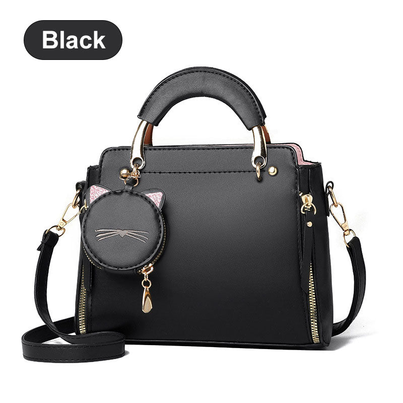 Skanto Skanto | Versatile Women's Bag with Cute Kitten Organizer