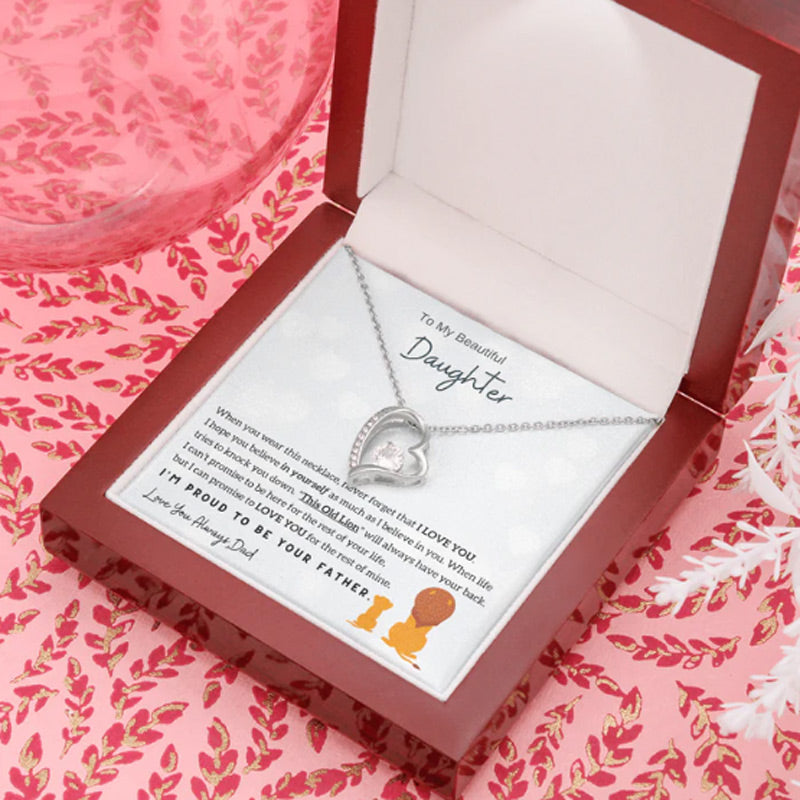 BowLift | To my daughter Necklace from dad