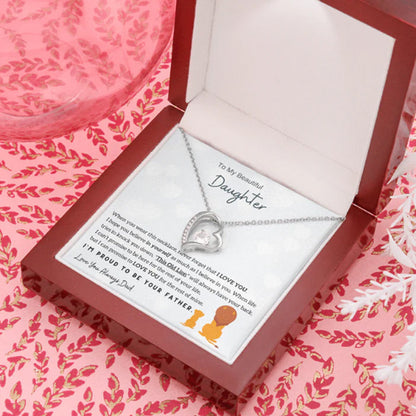 BowLift | To my daughter Necklace from dad