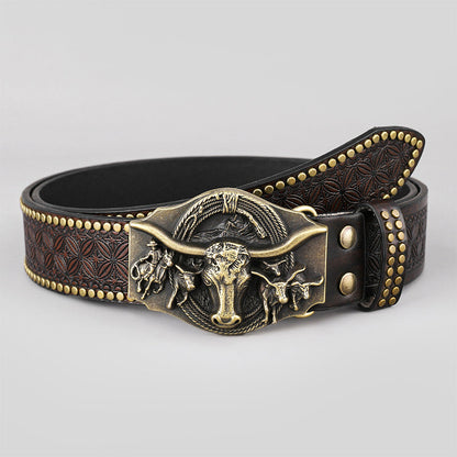 Skanto | Vintage Western Cowboy Style Belt