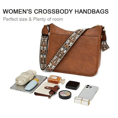 Skanto | Versatile Leather Crossbody Bag for Women