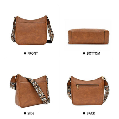 Skanto | Versatile Leather Crossbody Bag for Women