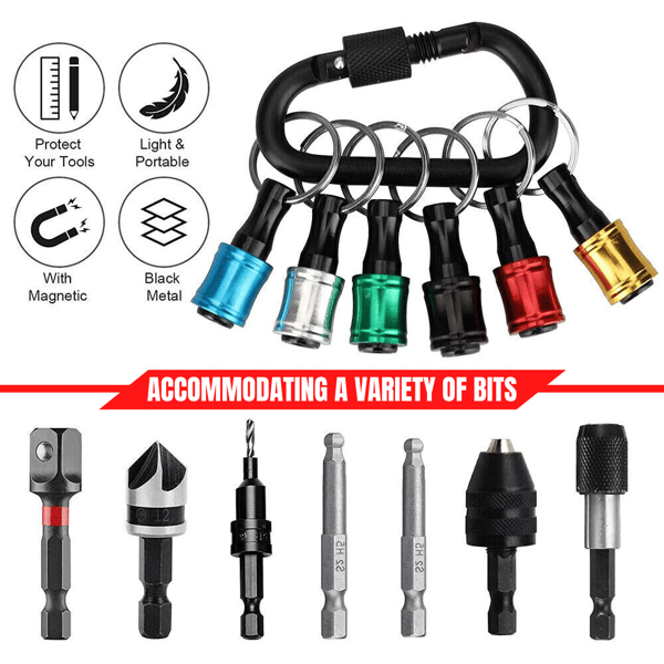 Skanto Skanto | 1/4" Hex Screwdriver Bit Holder Keychain