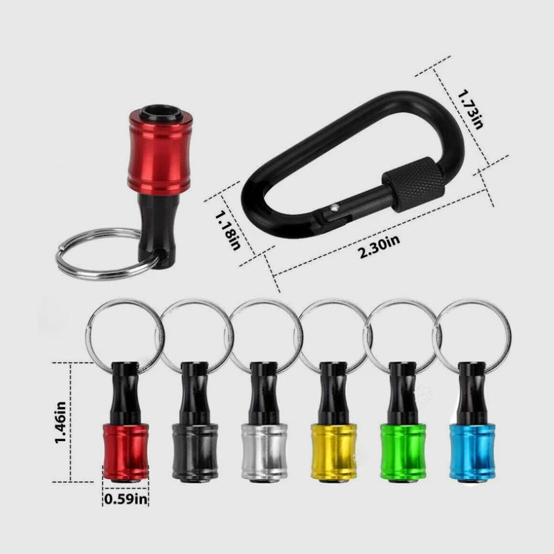 Skanto Skanto | 1/4" Hex Screwdriver Bit Holder Keychain