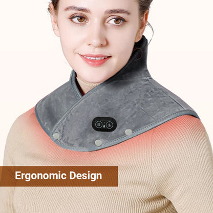 Skanto | Electric Neck and Shoulder Heating Pad with Vibration