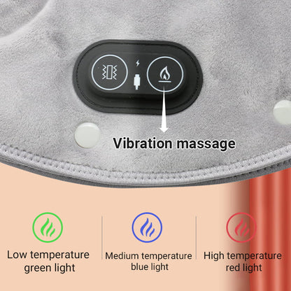 Skanto | Electric Neck and Shoulder Heating Pad with Vibration