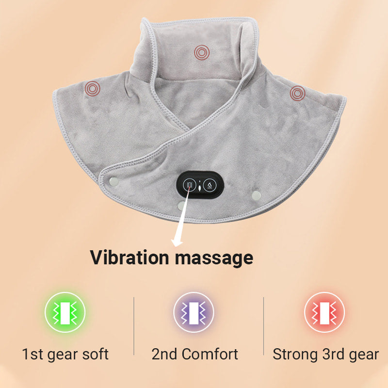 Skanto | Electric Neck and Shoulder Heating Pad with Vibration