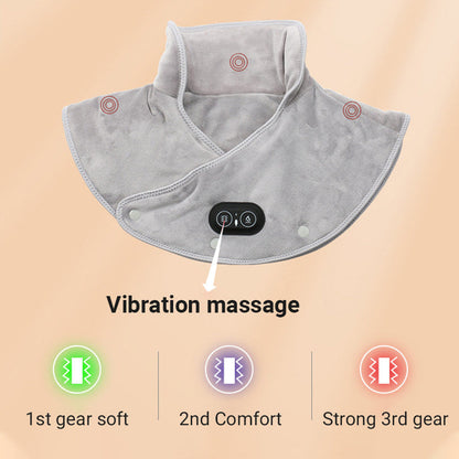 Skanto | Electric Neck and Shoulder Heating Pad with Vibration