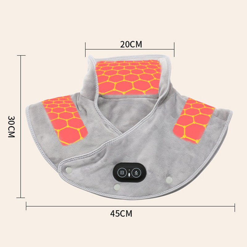 Skanto | Electric Neck and Shoulder Heating Pad with Vibration