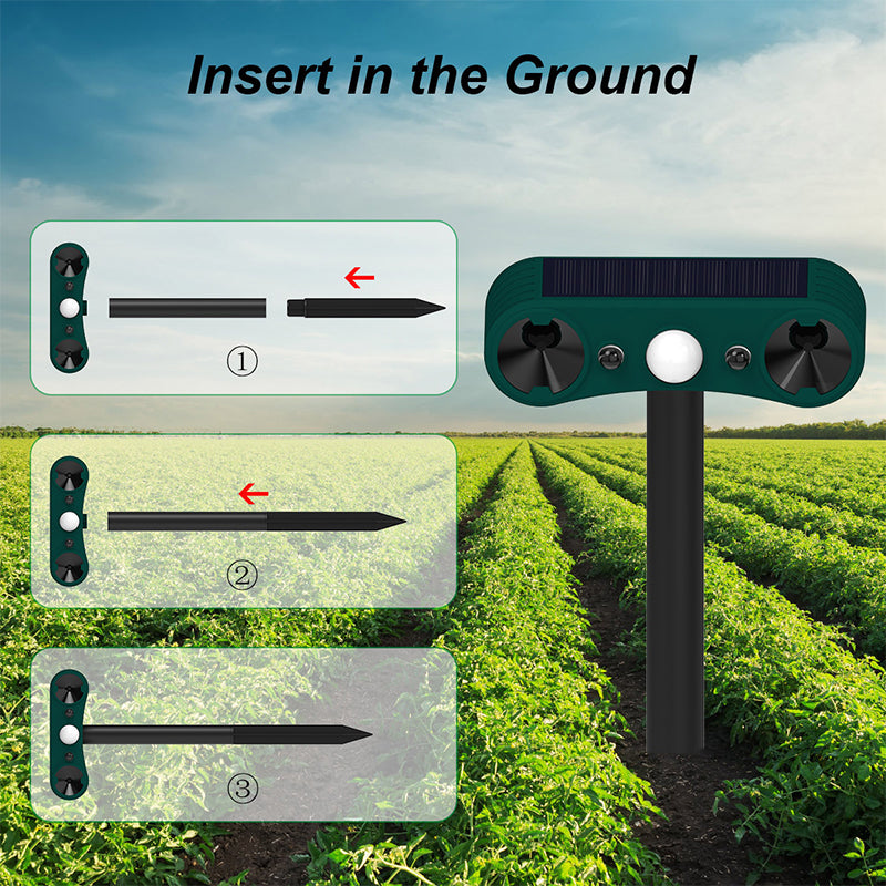 BowLift | Solar motion sensor outdoor alarms for deterrence