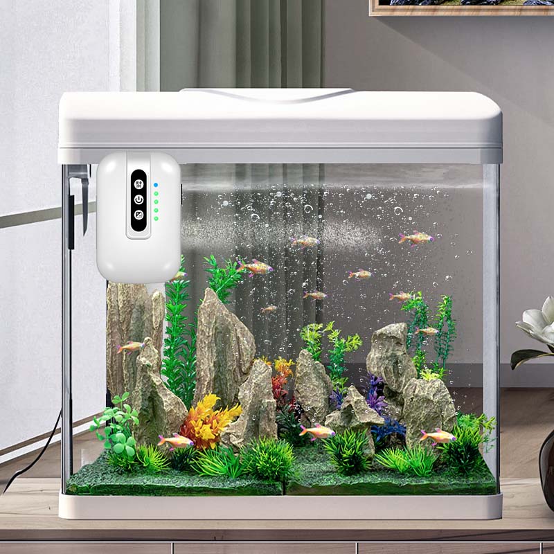 Skanto | Portable Rechargeable Aquarium Oxygen Pump, Outdoor