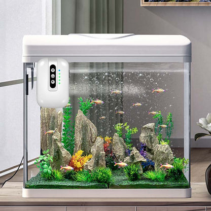 Skanto | Portable Rechargeable Aquarium Oxygen Pump, Outdoor