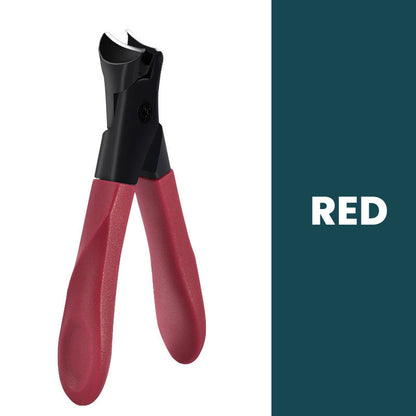 BowLift | Powerful Angled Nail Clippers with Wide Mouth and Anti-Splash