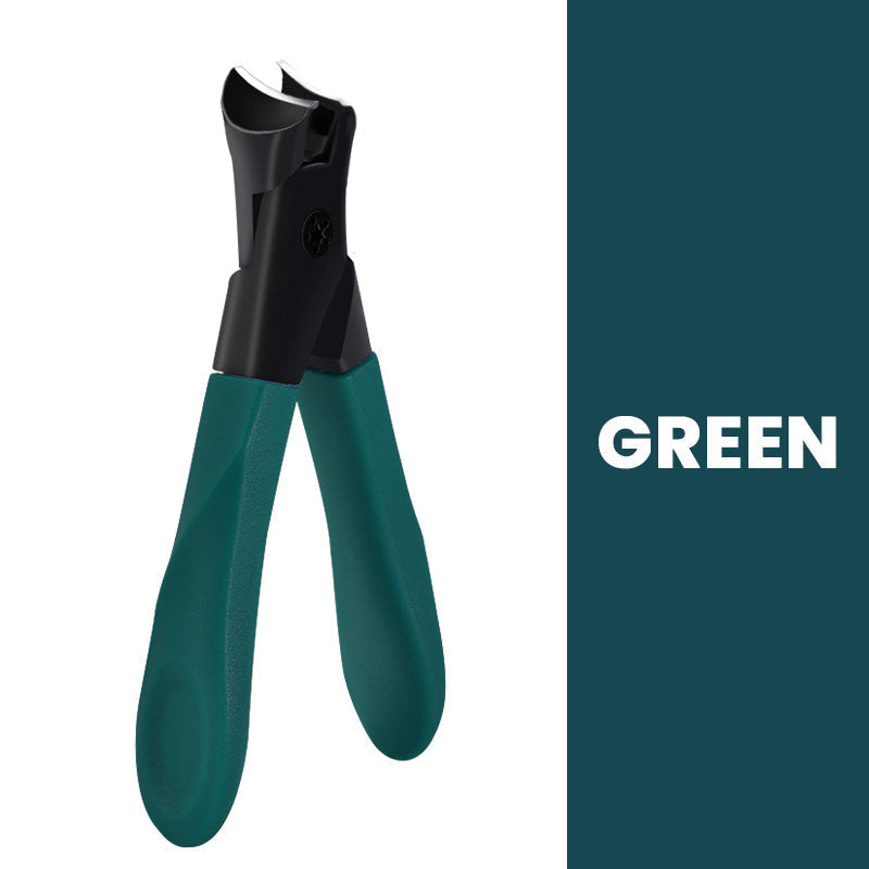 BowLift | Powerful Angled Nail Clippers with Wide Mouth and Anti-Splash