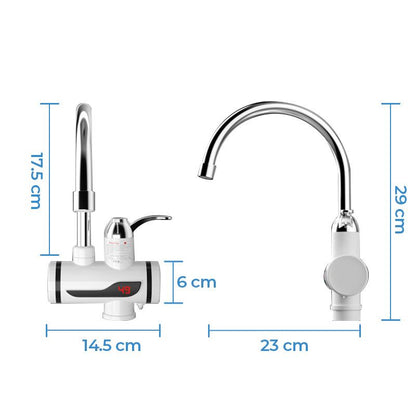 Skanto | HotFlow Instant Electric Water Heater Tap – Instant Hot Water for Kitchens & Bathrooms (3000W)
