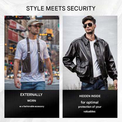 ShadowCarry Pro – Discreet Shoulder Bag for Men | Karnz
