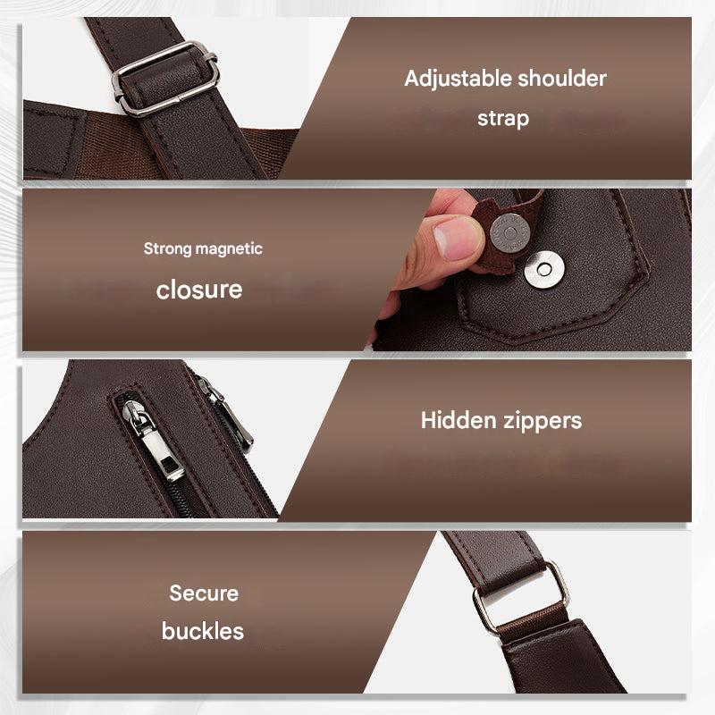 ShadowCarry Pro – Discreet Shoulder Bag for Men | Karnz