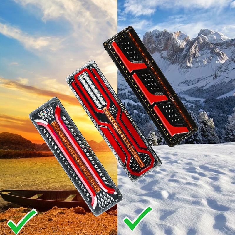 Skanto | 2 Powerful LED Trailer Tail Lights