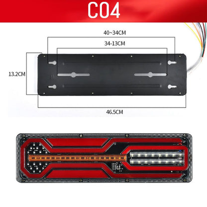 Skanto | 2 Powerful LED Trailer Tail Lights