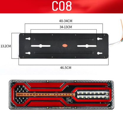 Skanto | 2 Powerful LED Trailer Tail Lights