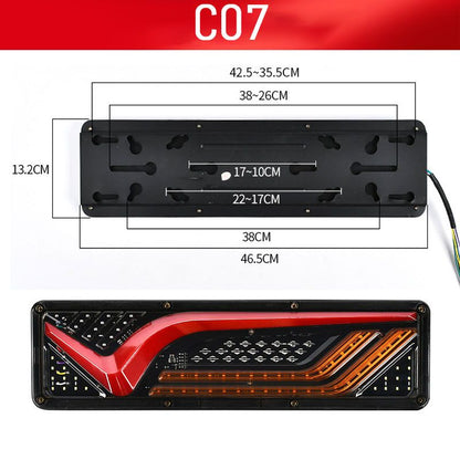 Skanto | 2 Powerful LED Trailer Tail Lights
