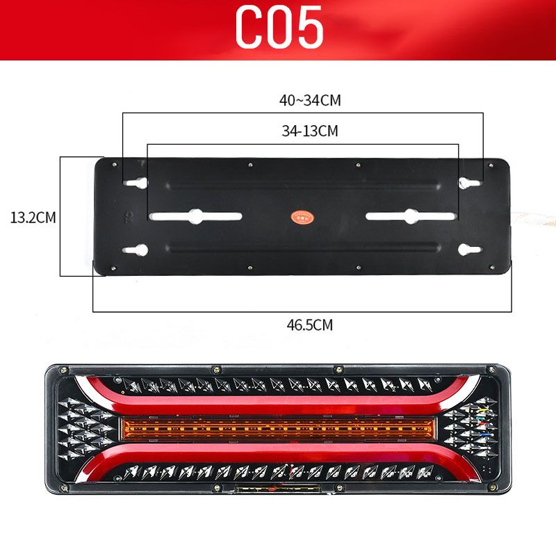 Skanto | 2 Powerful LED Trailer Tail Lights
