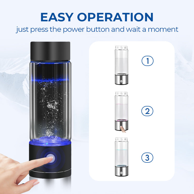 Skanto | Hydrogen Wellness Bottle 💧 | Pure, Energized Water Anywhere 🌟