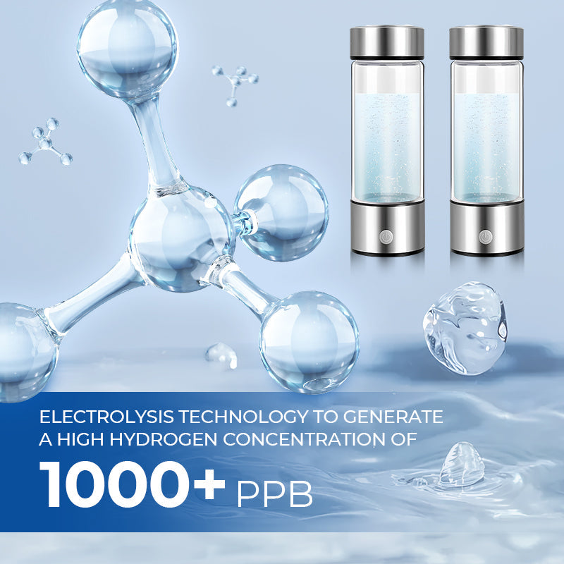 Skanto | Hydrogen Wellness Bottle 💧 | Pure, Energized Water Anywhere 🌟