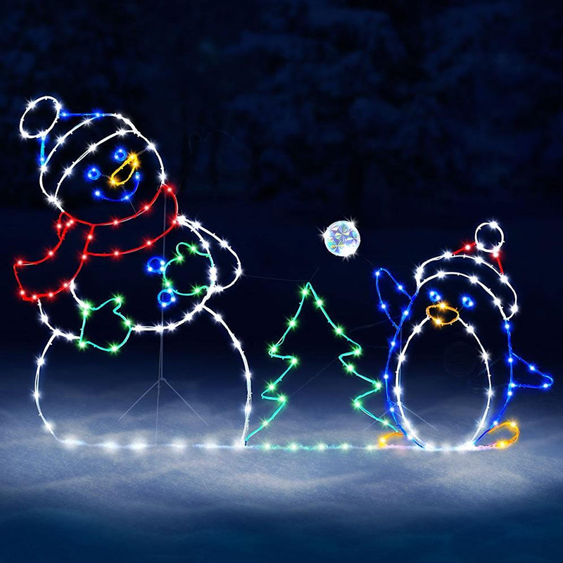 Skanto | Playful Animated Snowball Fight Lights