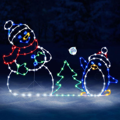 Skanto | Playful Animated Snowball Fight Lights