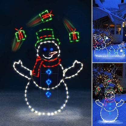 Skanto | Playful Animated Snowball Fight Lights