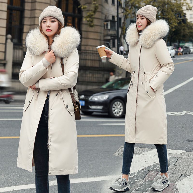 Skanto | 🎁Early Black Friday Sale🎁Hooded Winter Jacket with Fur Collar, Casual Parka for Women⛄