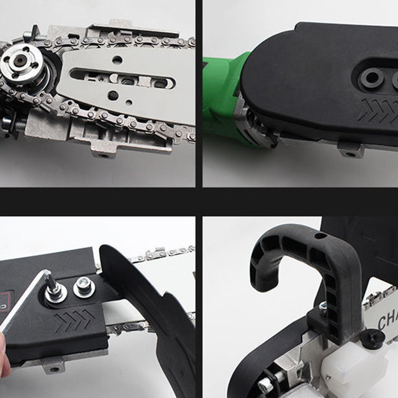 Skanto | Angle Grinder Converted to Electric Chainsaw