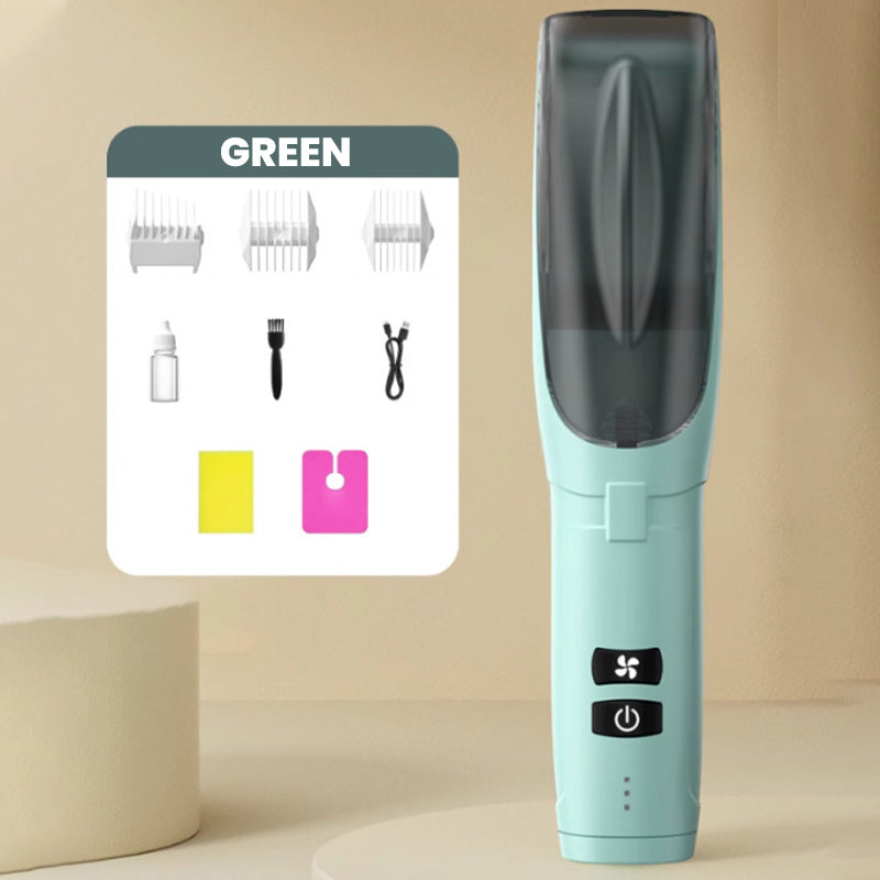 Skanto | Electric Hair Clipper with Automatic Hair Suction