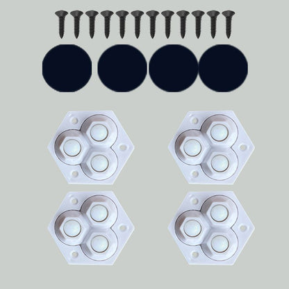 TriGlide 360° Furniture Castors with Ball Bearings | Karnz