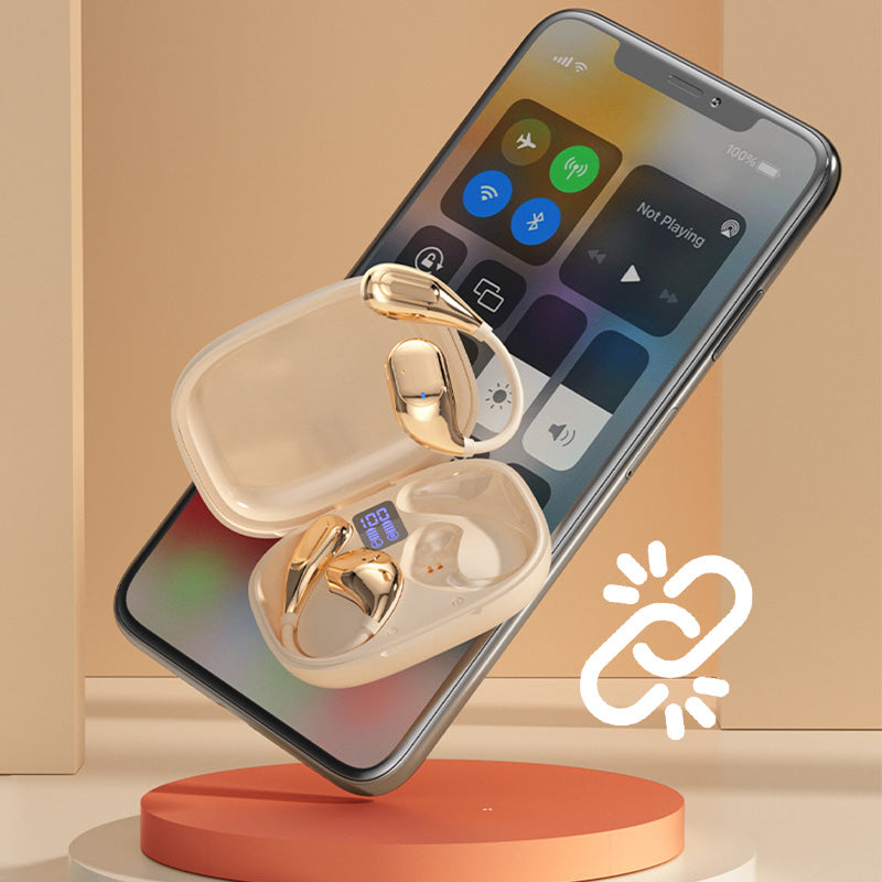 Skanto | 🔥HiFi Waterproof Ear Hook Bluetooth Headphones