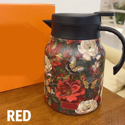 Skanto | 🔥Limited Time Discount🔥1000 ml Vacuum Insulated Teapot with Strainer