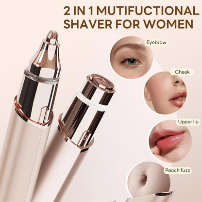 Skanto | 2-in-1 Facial Hair Remover & Eyebrow Trimmer (50% Off)