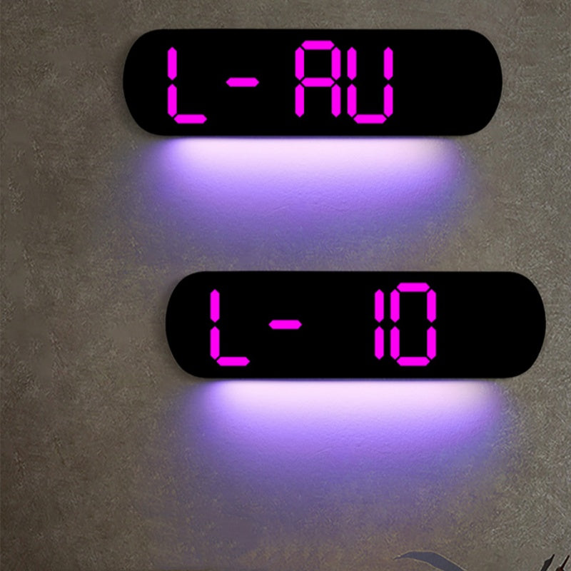 BowLift | Multifunctional Decorative LED Digital Wall Clock