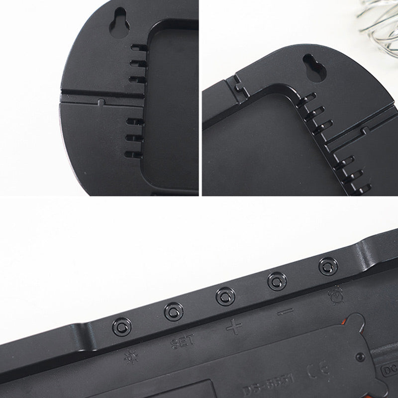 BowLift | Multifunctional Decorative LED Digital Wall Clock