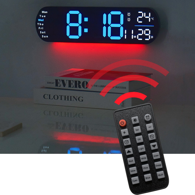 BowLift | Multifunctional Decorative LED Digital Wall Clock