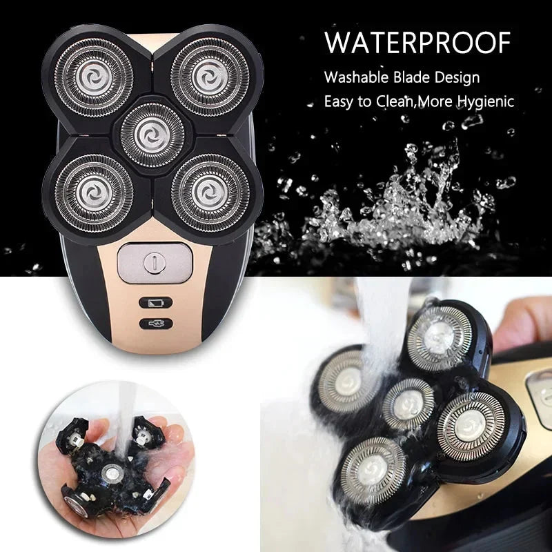 Skanto | 🔥 5-in-1 Multifunctional 4D Electric Shaver