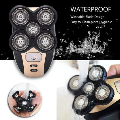 Skanto | 🔥 5-in-1 Multifunctional 4D Electric Shaver