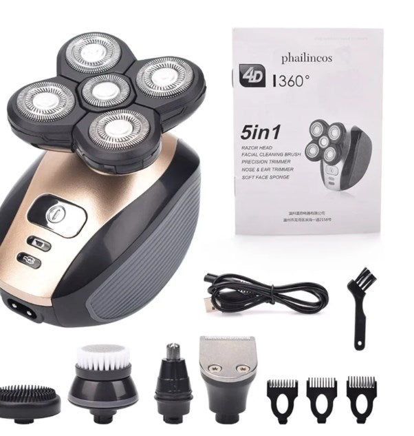 Skanto | 🔥 5-in-1 Multifunctional 4D Electric Shaver