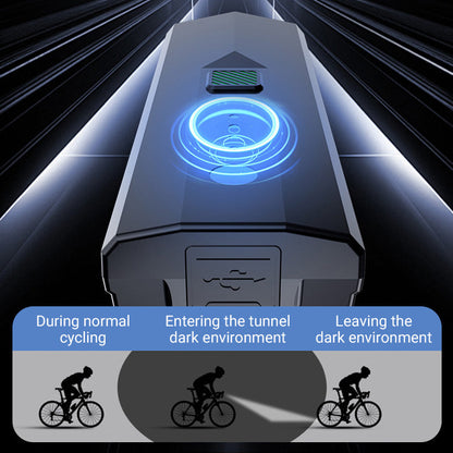 Rechargeable, super bright, waterproof bicycle light
