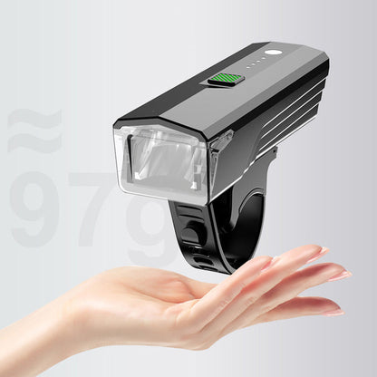 Rechargeable, super bright, waterproof bicycle light