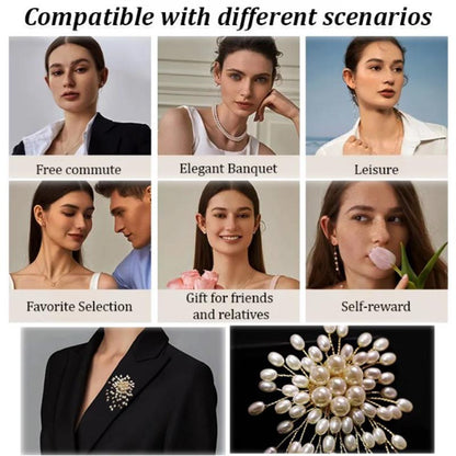 Skanto | 💖BUY 1 GET 1 FREE✨High-end Exquisite Handmade Pearl Brooch for Women