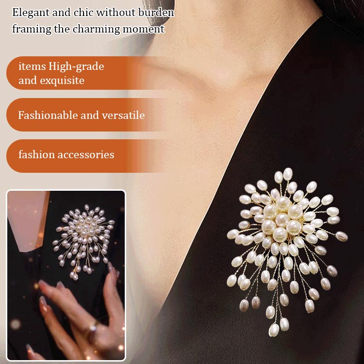 Skanto | 💖BUY 1 GET 1 FREE✨High-end Exquisite Handmade Pearl Brooch for Women