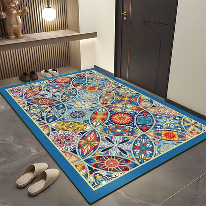 Skanto | Bohemian Geometric Doormat for Entrance
